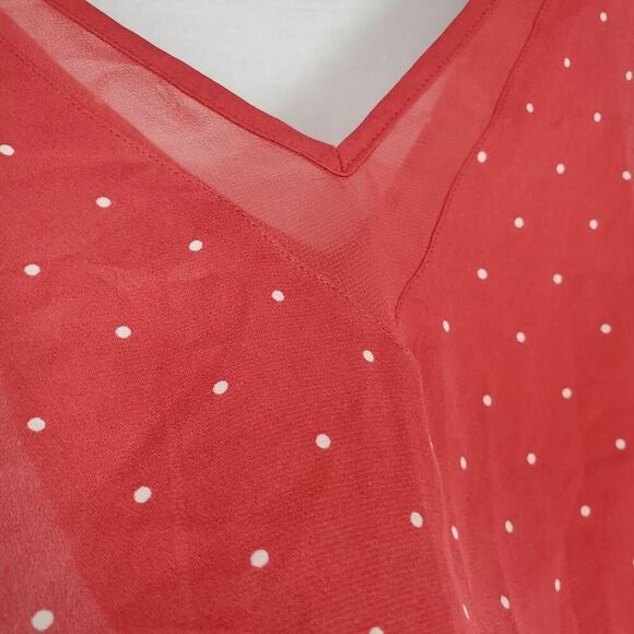 NWT Maurices XXL Polkadot Top - Picture 4 of 8